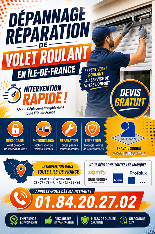 Reparation Volet Roulant